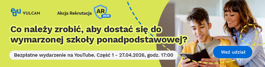 Akcja Rekrutacja 2026 – webinarium dla rodziców i uczniów